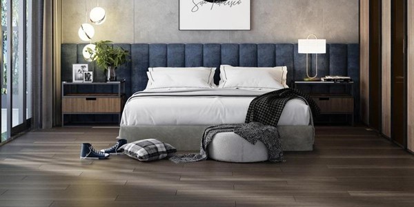 Lát sàn phòng ngủ: Nên chọn gạch hay ốp gỗ?